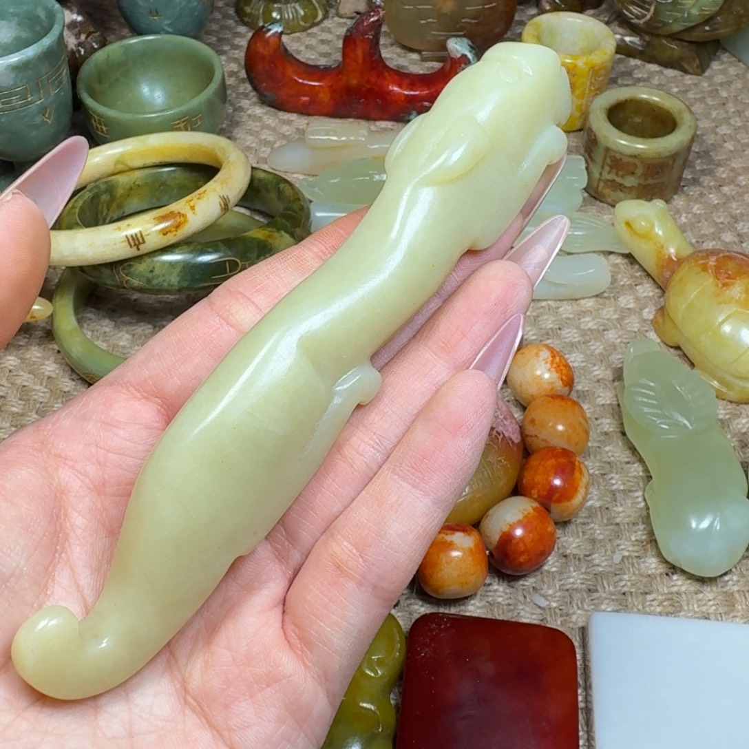 白玉菩提吊坠挂件