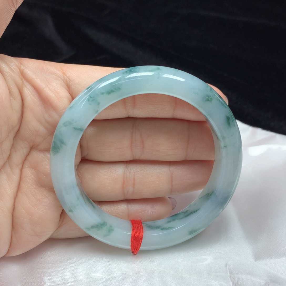 翡翠手镯未镶嵌正圈58