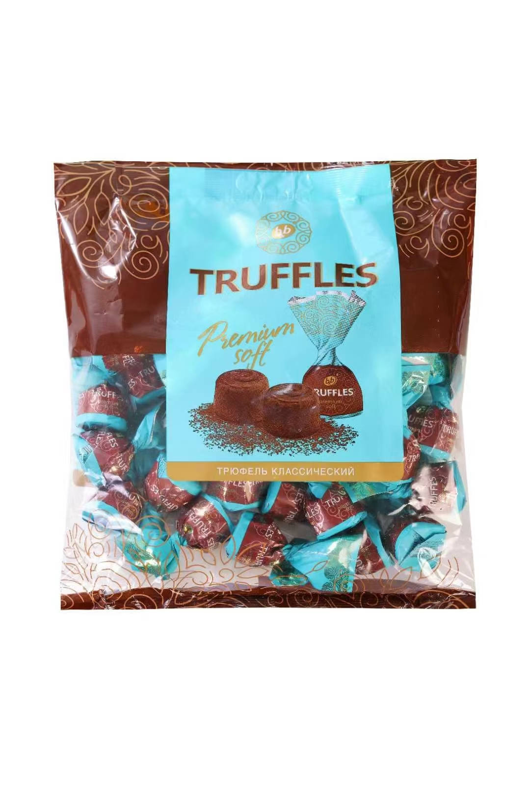 爱比可松露形巧克力风味糖果