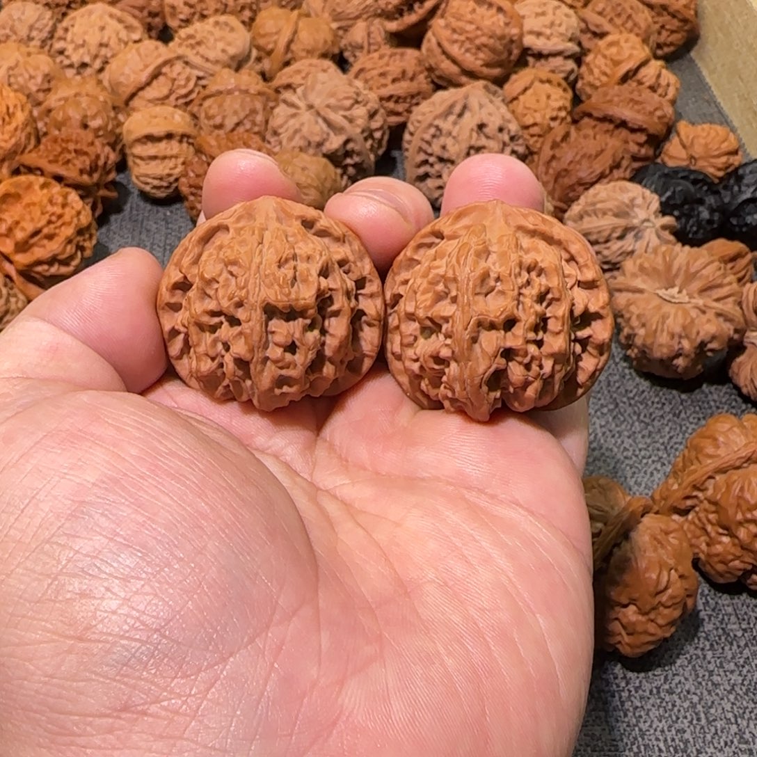 文玩核桃把件39苹果园