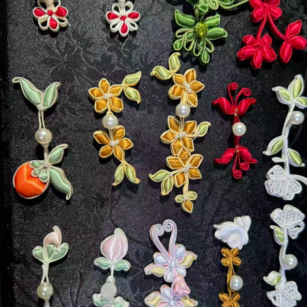 国风新中式旗袍唐装汉服扣子diy衣服辅中式服装装饰钮扣配件