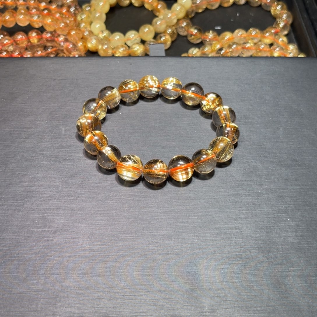 余***瑞未镶嵌手链水晶金钛晶