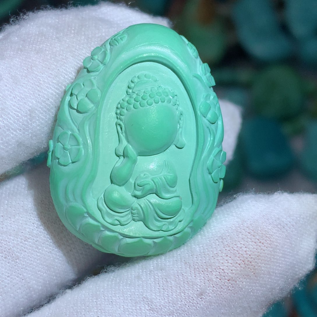 绿松石珠宝奇石未镶嵌