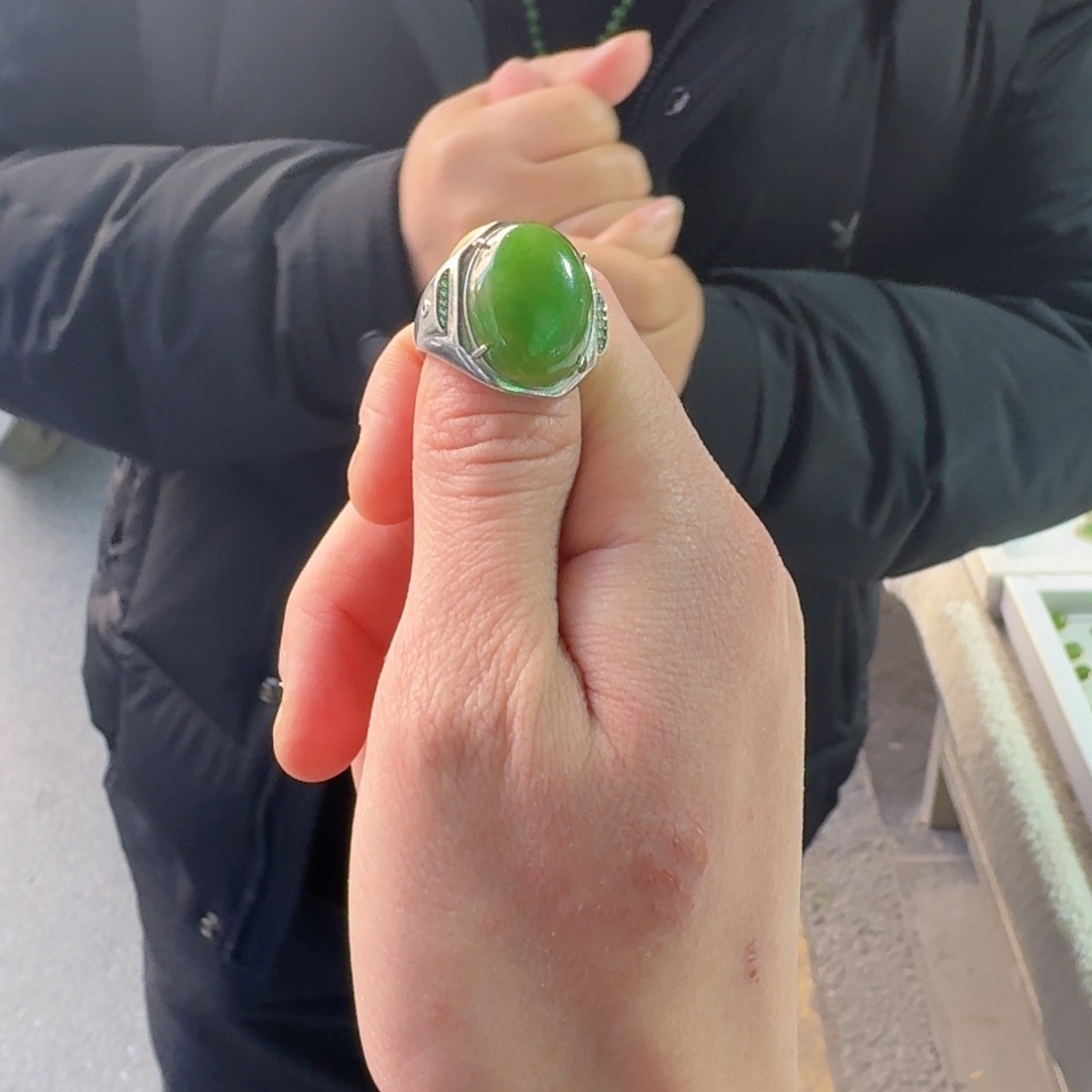 颈饰合金和田玉拍一发一，多样性发货卡