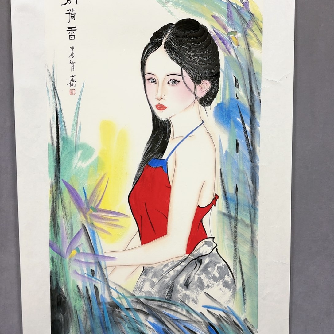 国画国画纯手绘作品请放心去藏