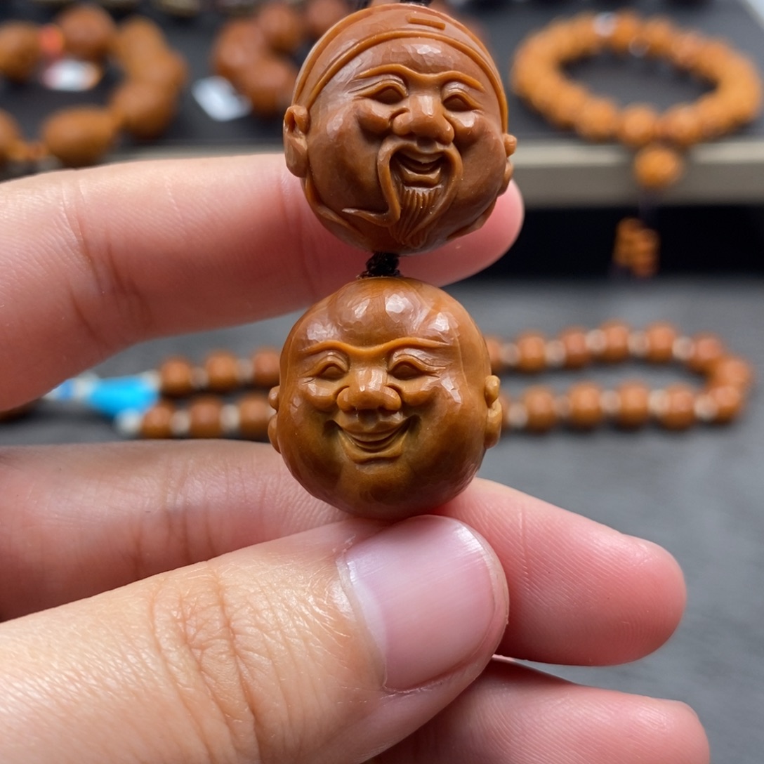 橄榄核手串/手链财弥一对