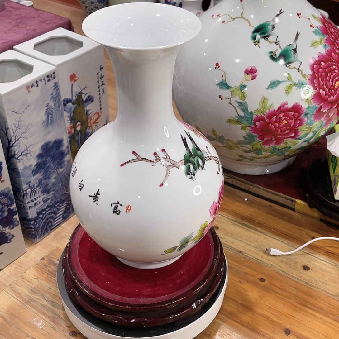 摆件一***天景德镇的陶瓷