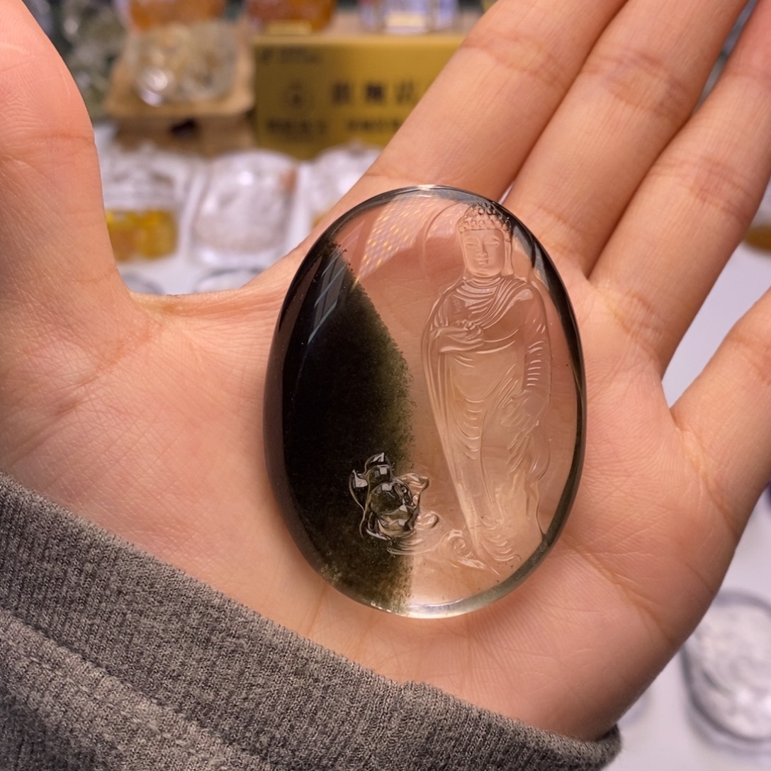 阿***罗水晶颈饰未镶嵌定制