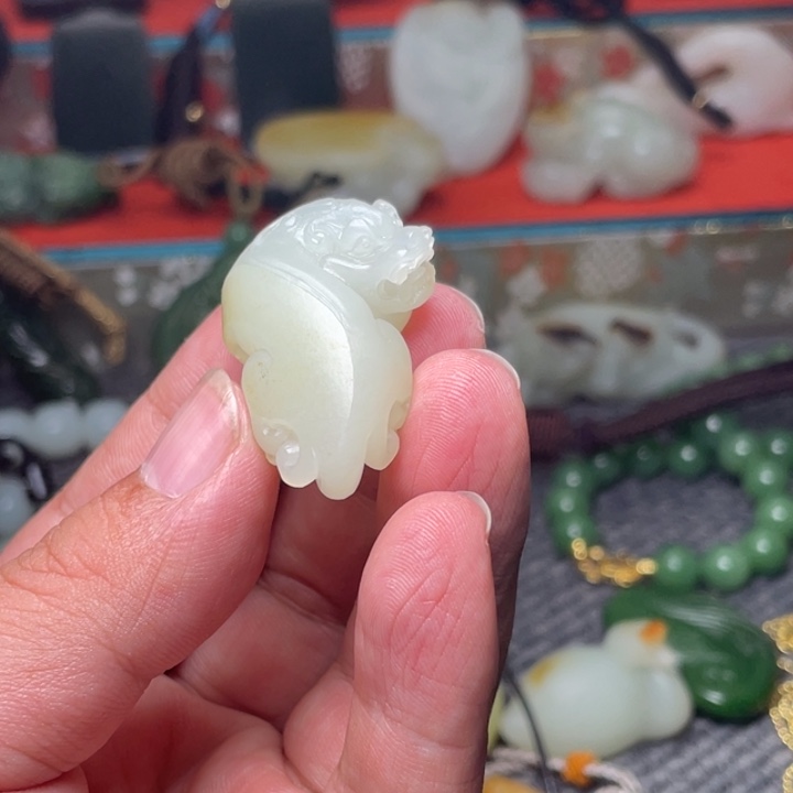 幸***福项链未镶嵌和田玉