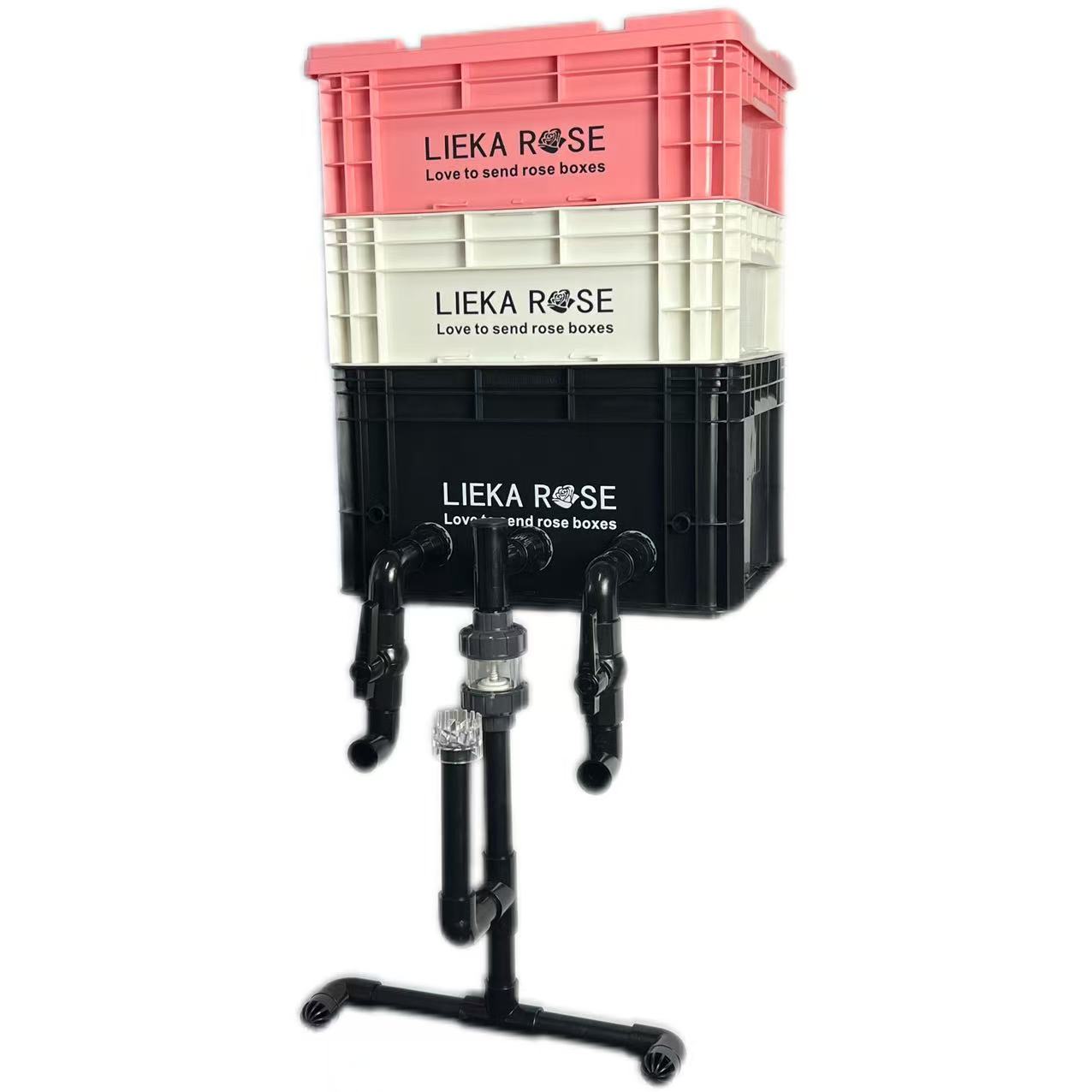 全新一代内置水泵工业风抖音平台首发内置水泵周转箱