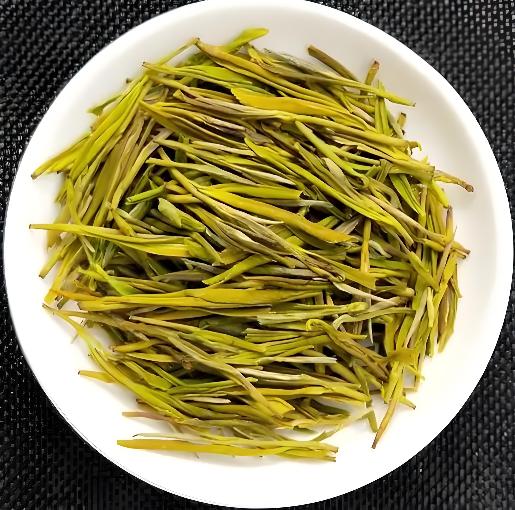 【黄金芽】2025年新茶雨前浓香型豆香味高山绿茶实惠好喝