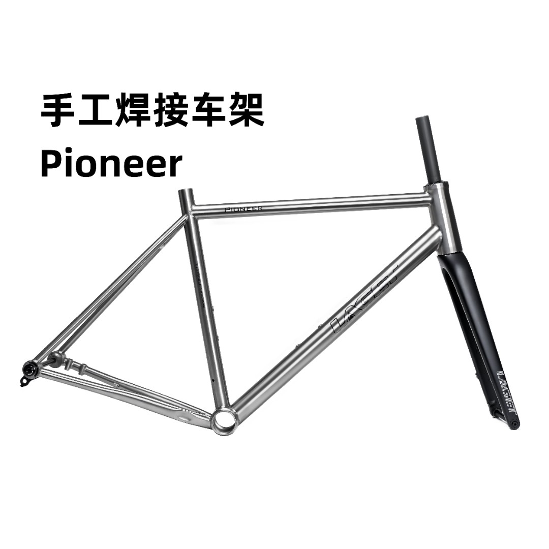 【车架】Laget钛合金公路车架手工焊接碟刹全内走高强度舒适车