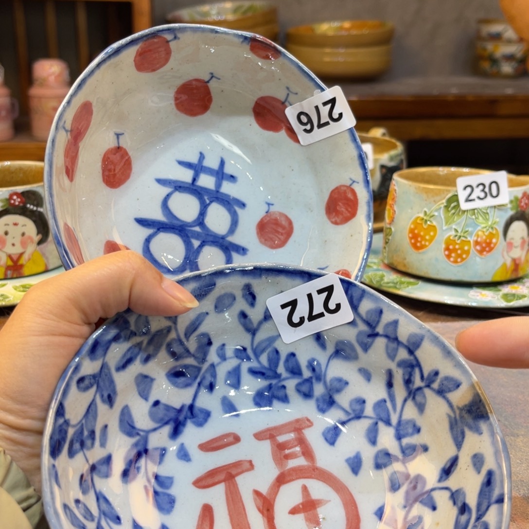 瓷片景德镇手工制作微瑕