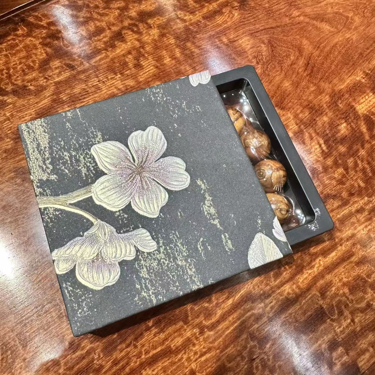 大木侠高端（2.0）黄花圆珠 收纳盒