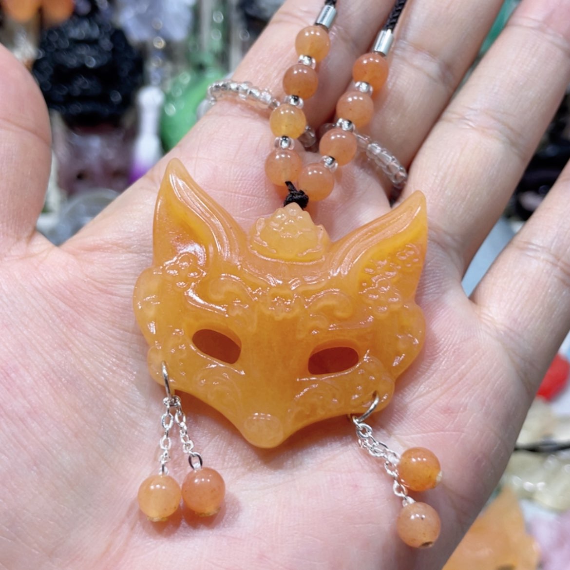 【闪购商品】未镶嵌岫玉颈饰9吊坠