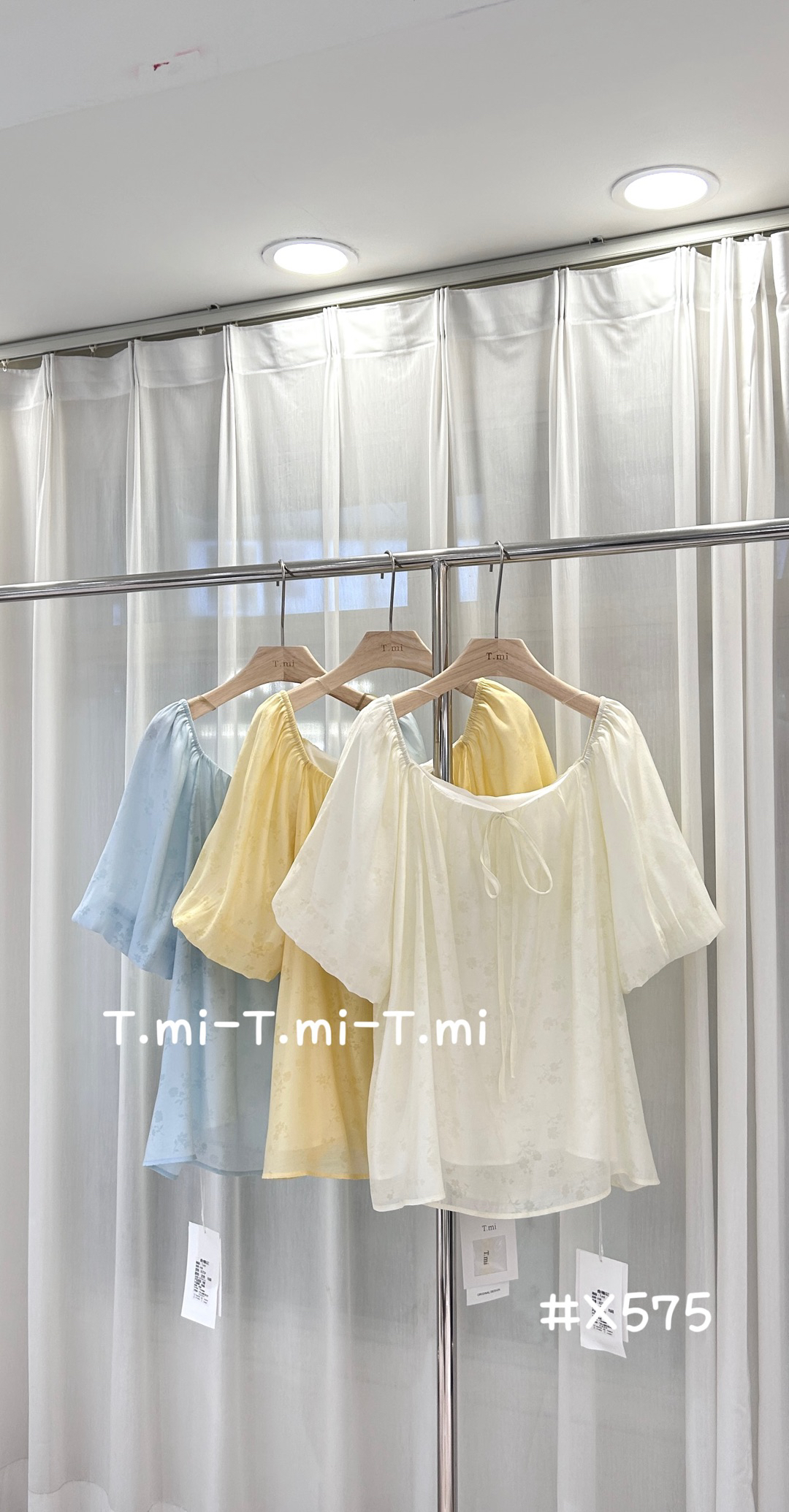 韩系两穿小衫575