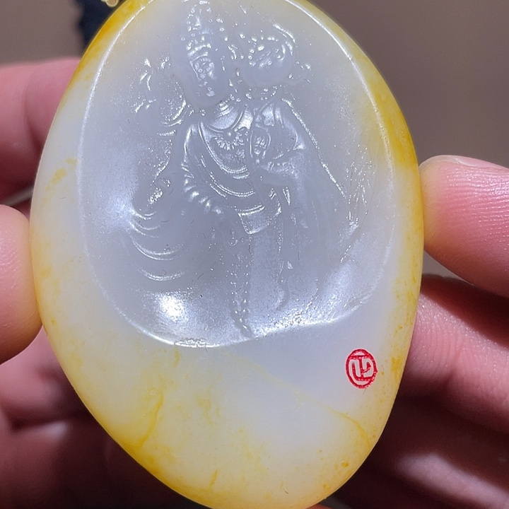 和田玉挂件未镶嵌D1 