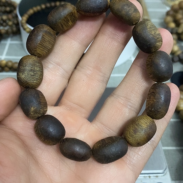 沉香手串用****0留疤单圈13克多样性发1