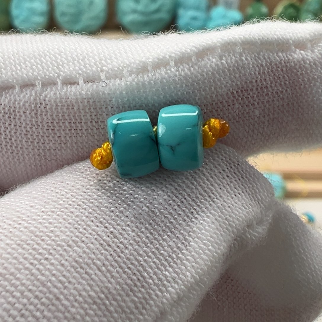 未镶嵌绿松石配饰6.3mm