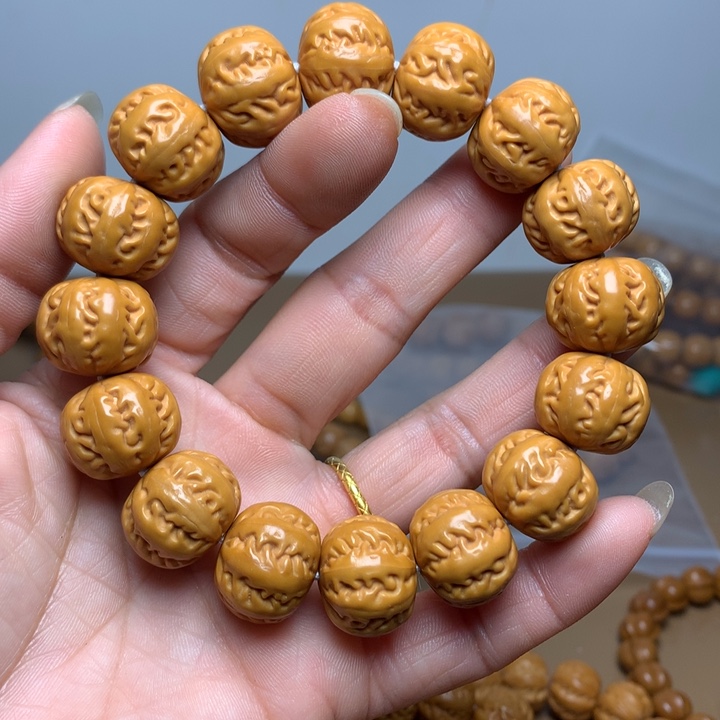 猴头核桃吊坠猴头