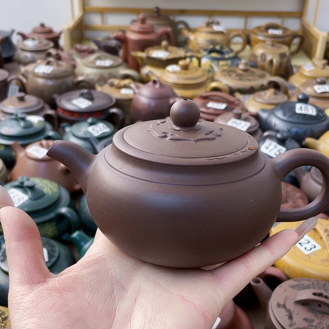 茶壶紫砂紫砂微瑕