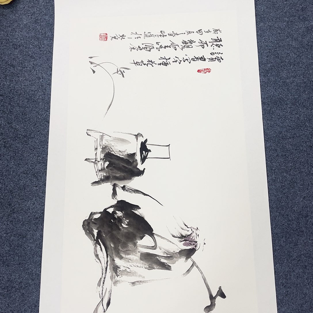 国画国画纯手绘作品