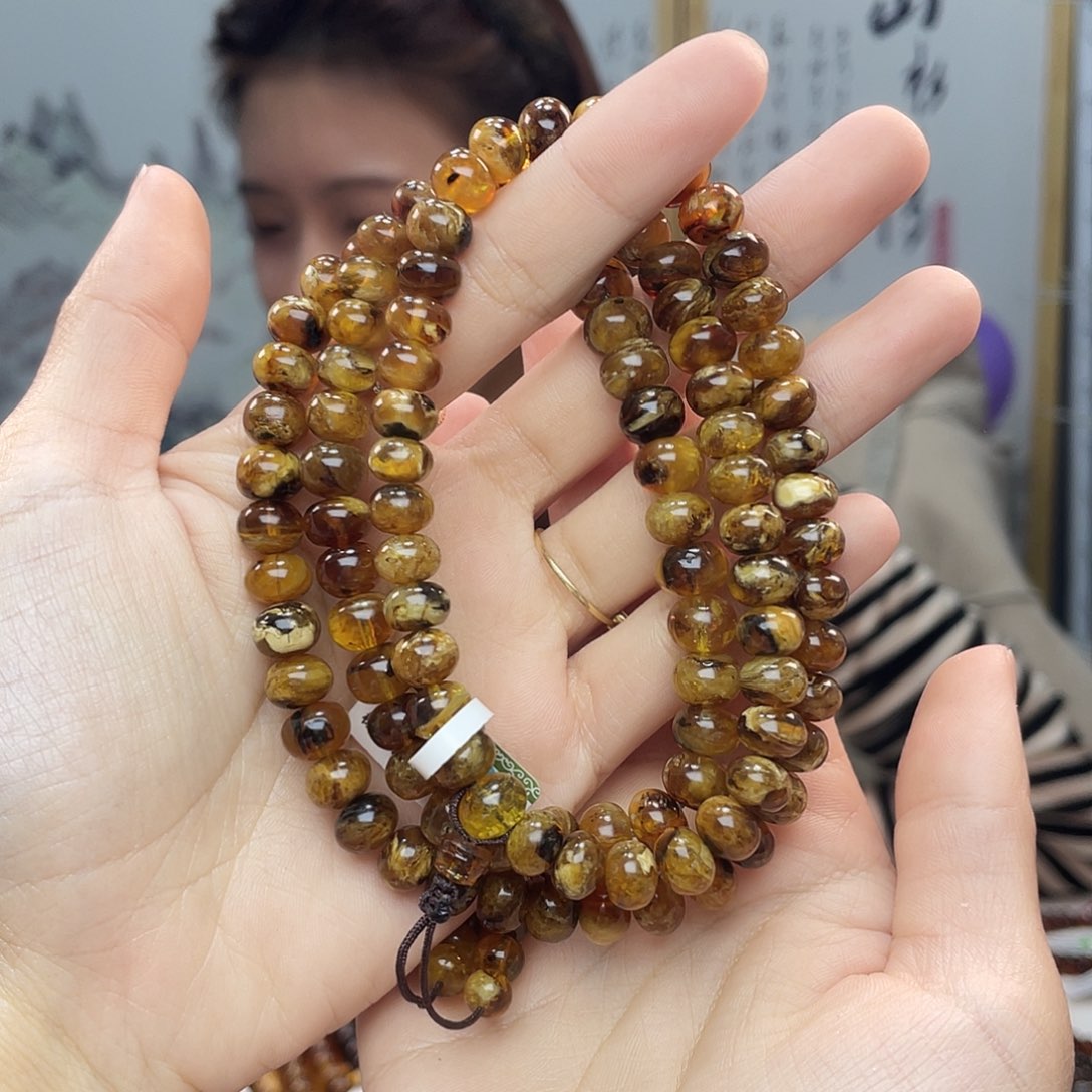 琥珀裸石未镶嵌8嫩蜜蜡