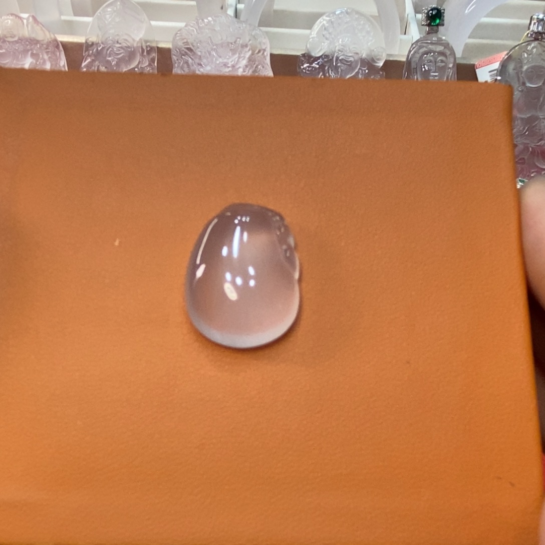 石英质玉未镶嵌吊坠