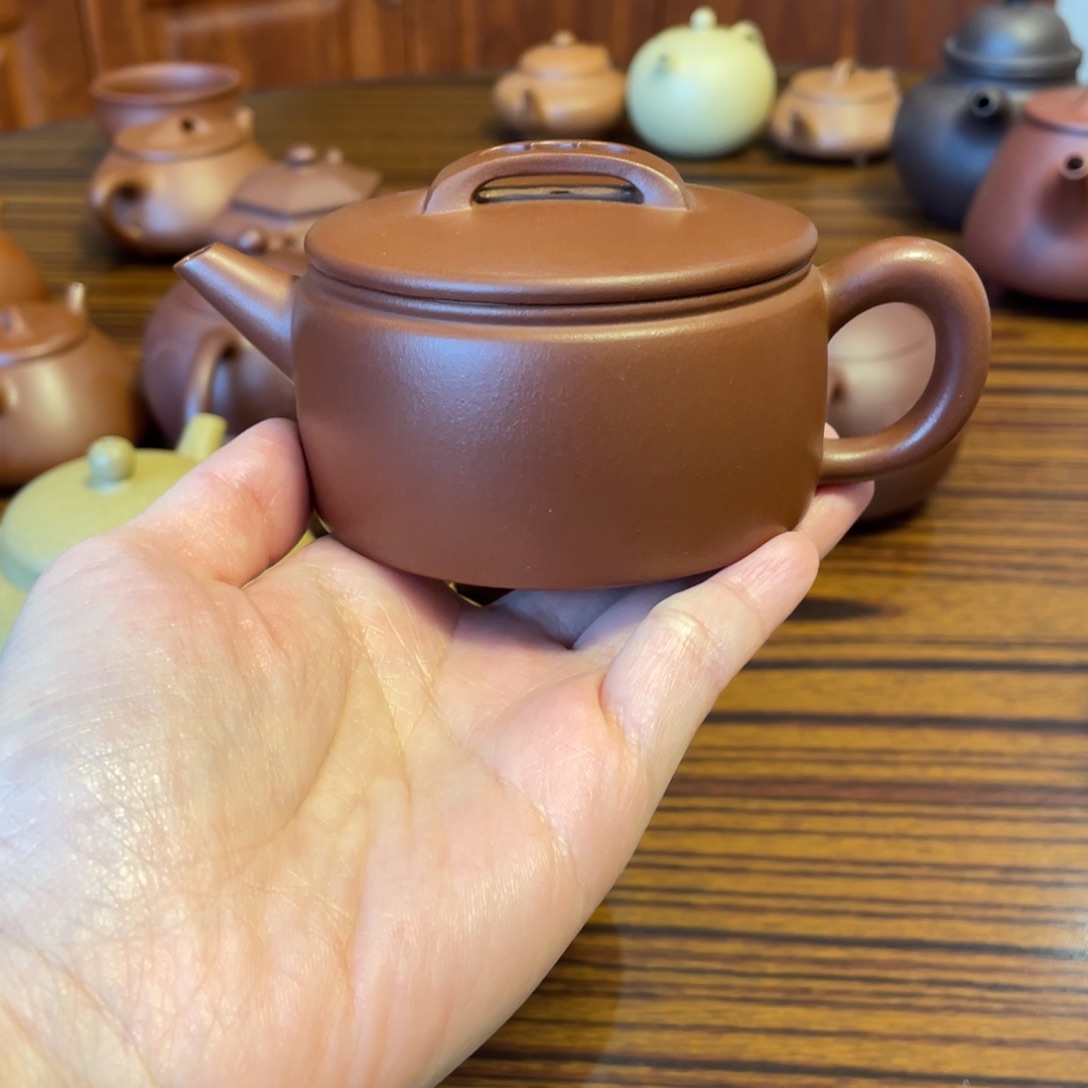 紫砂茶壶汉瓦150cc1111