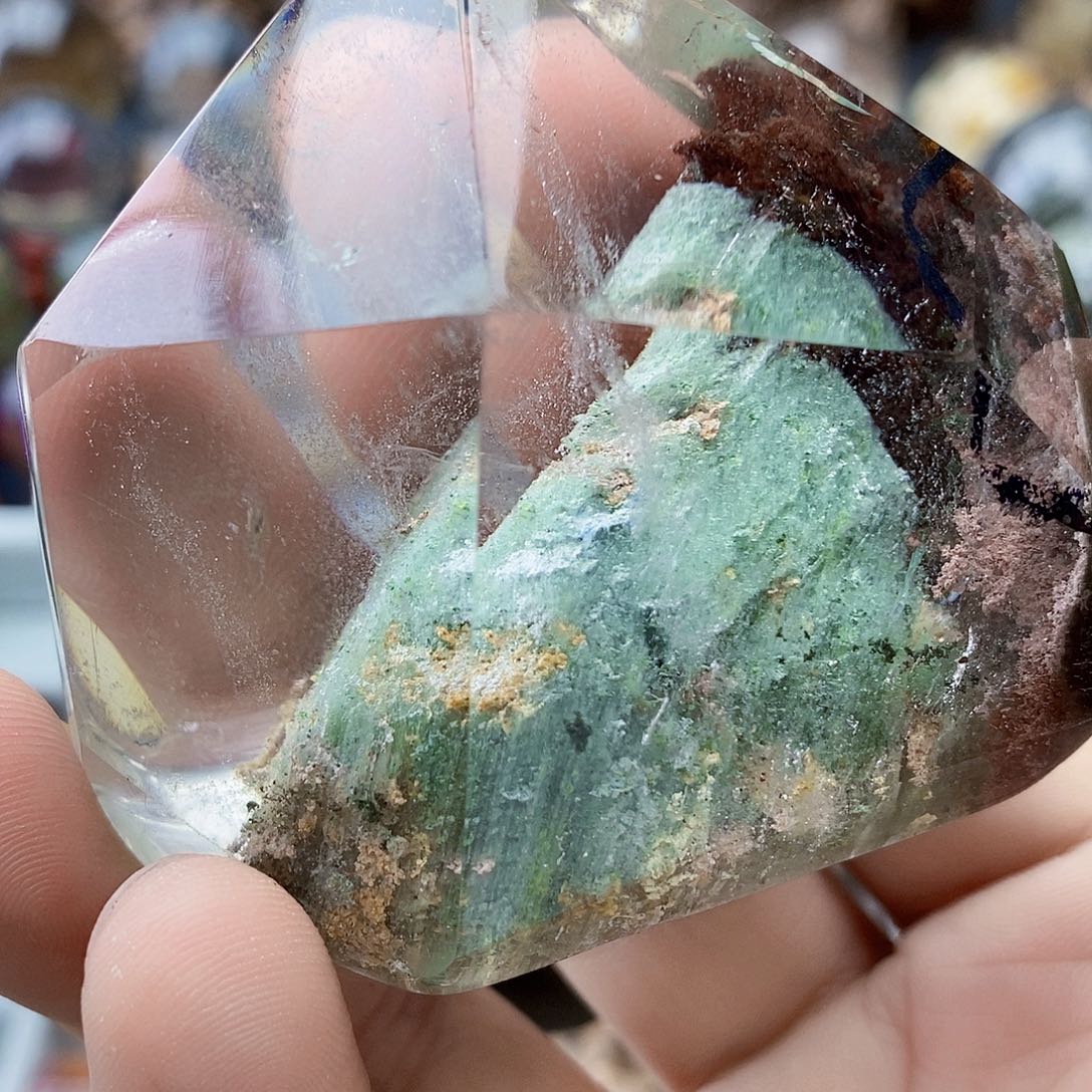 天然水晶透亮光泽未镶嵌水晶深***恒