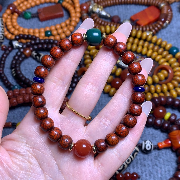 星月菩提吊坠菩提