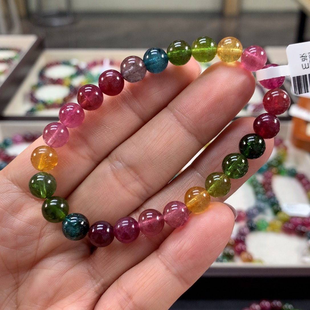 手链未镶嵌碧玺7左右