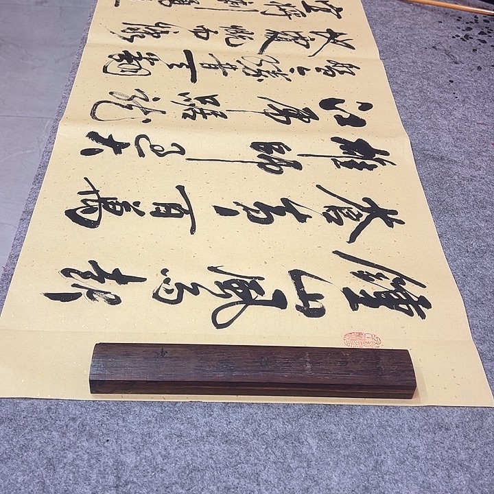 书法人民解放军占领南京范大学手绘书法