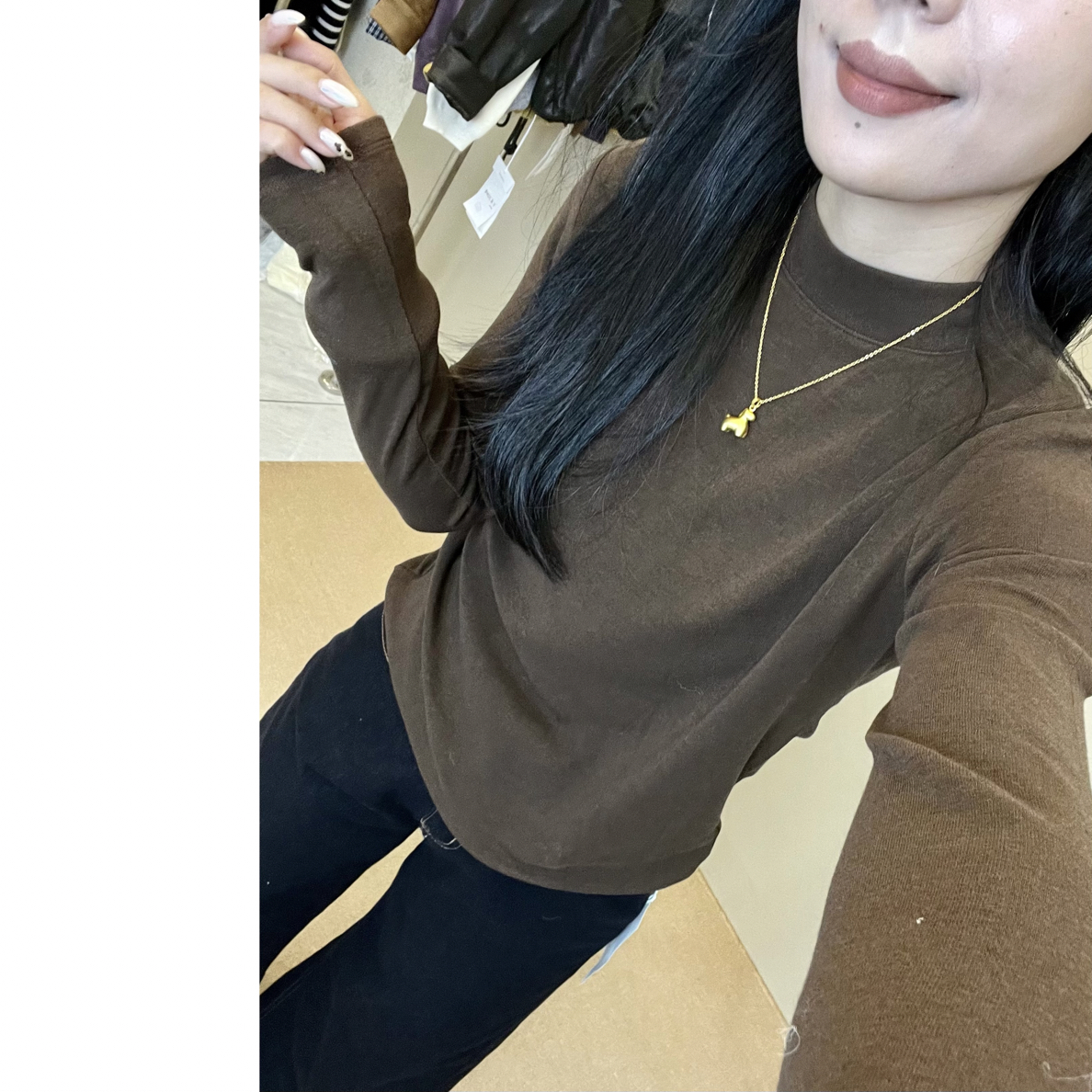 超级好穿立领不嘞脖打底衣 百搭内搭