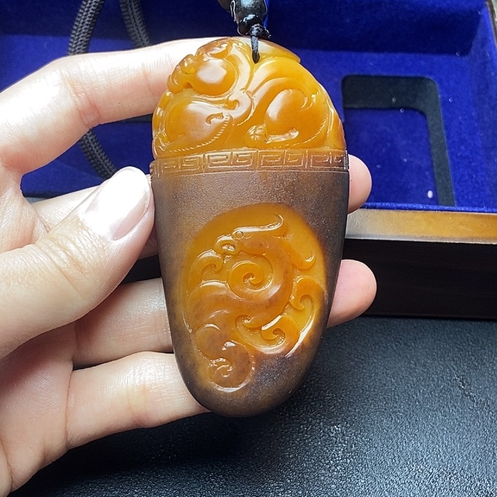 和田玉挂件未镶嵌N