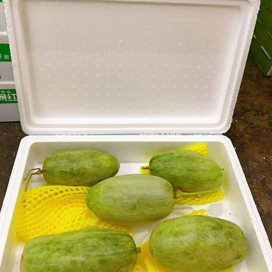 （仅限长春市区拍）博洋羊角蜜脆瓜酥脆多汁约4斤新鲜水果云南省