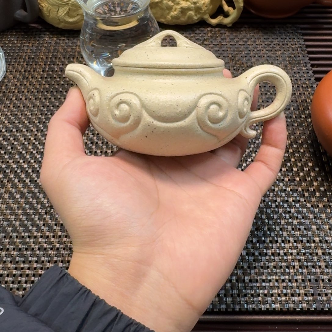 白玉段如意仿古180CC微微瑕