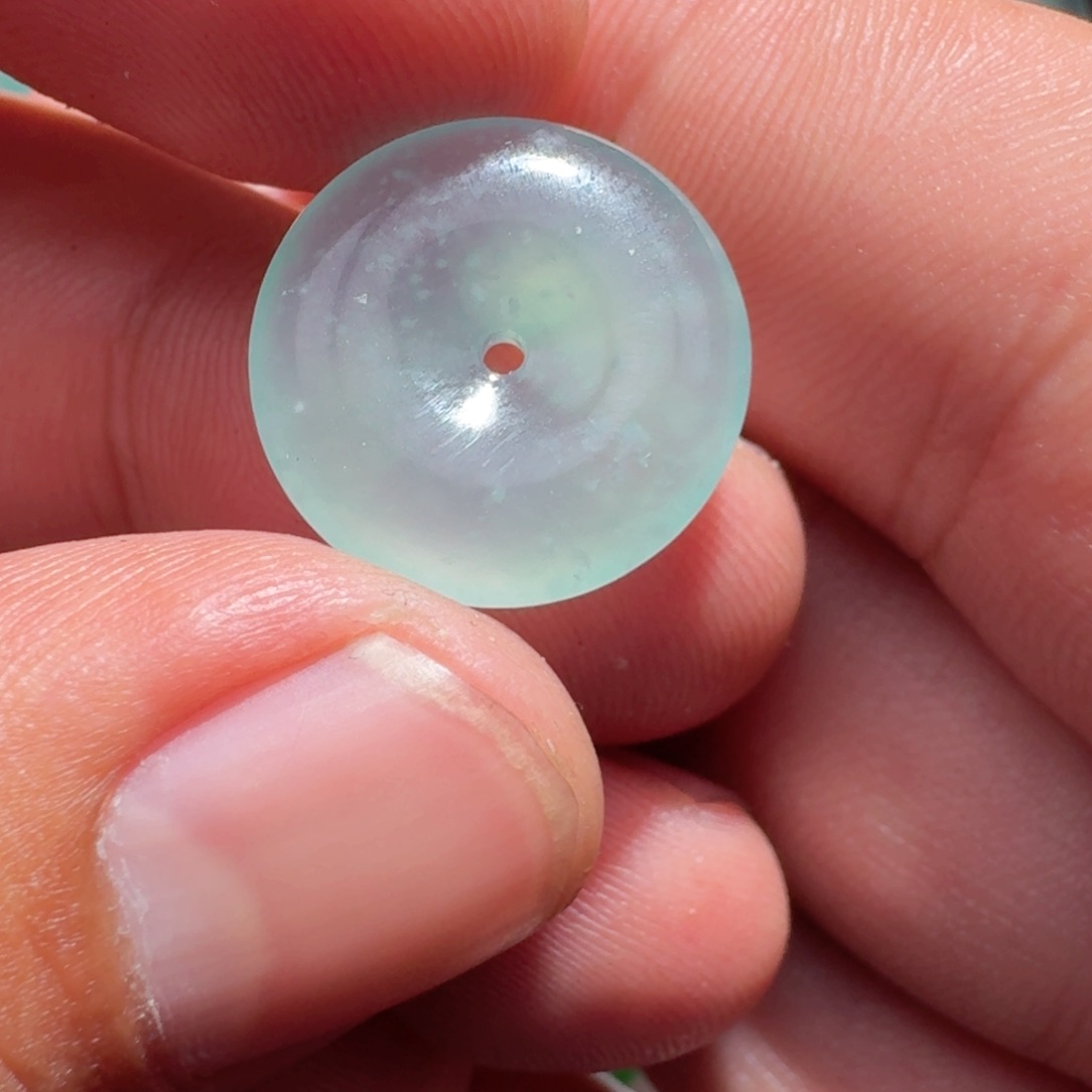 未镶嵌定制翡翠天然翡翠扣子