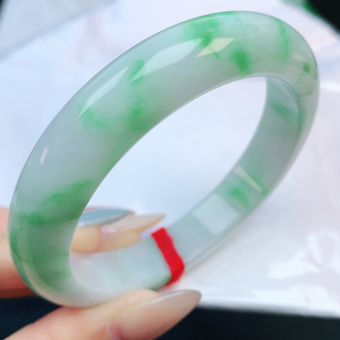 未镶嵌手镯翡翠58圈口882451