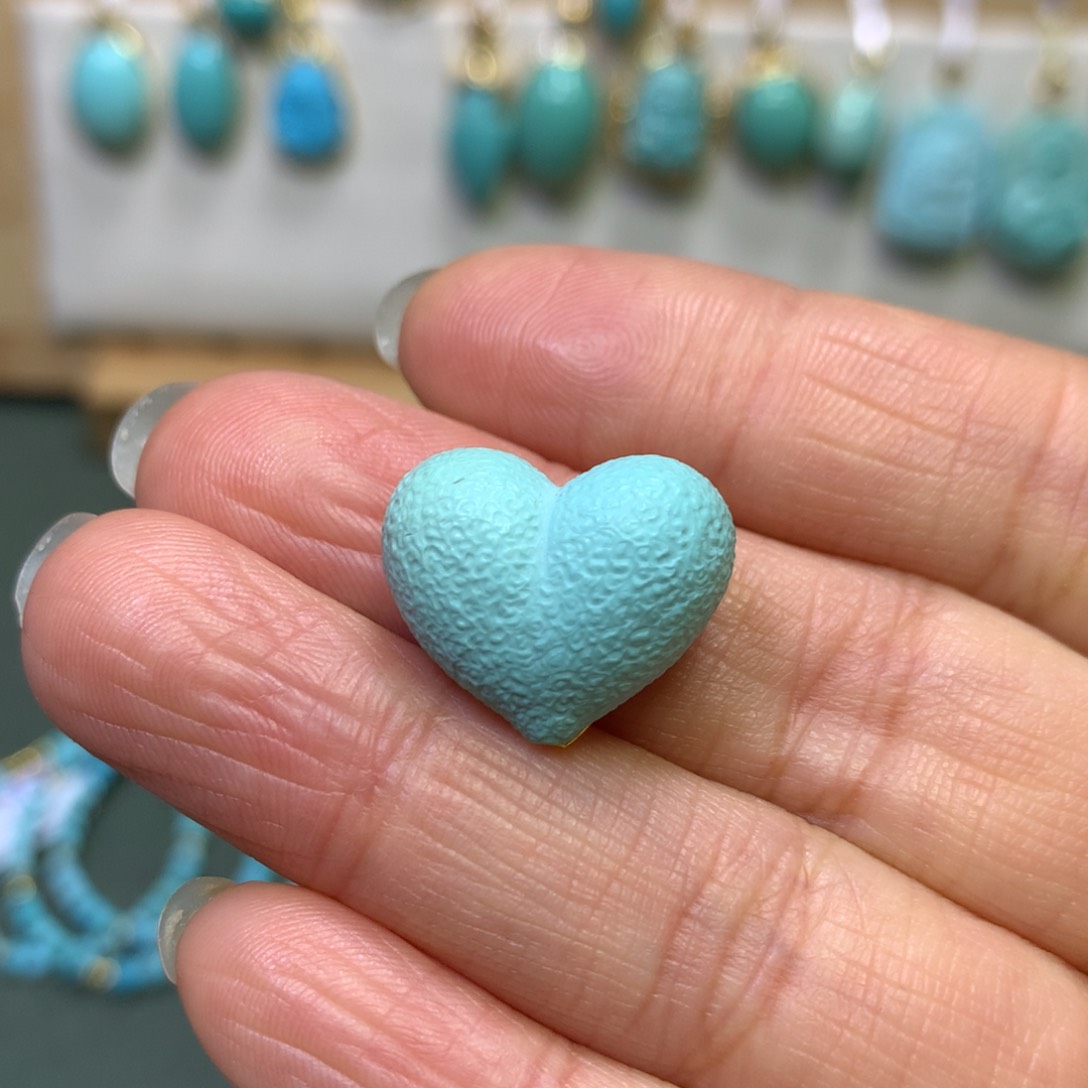 绿松石配饰未镶嵌