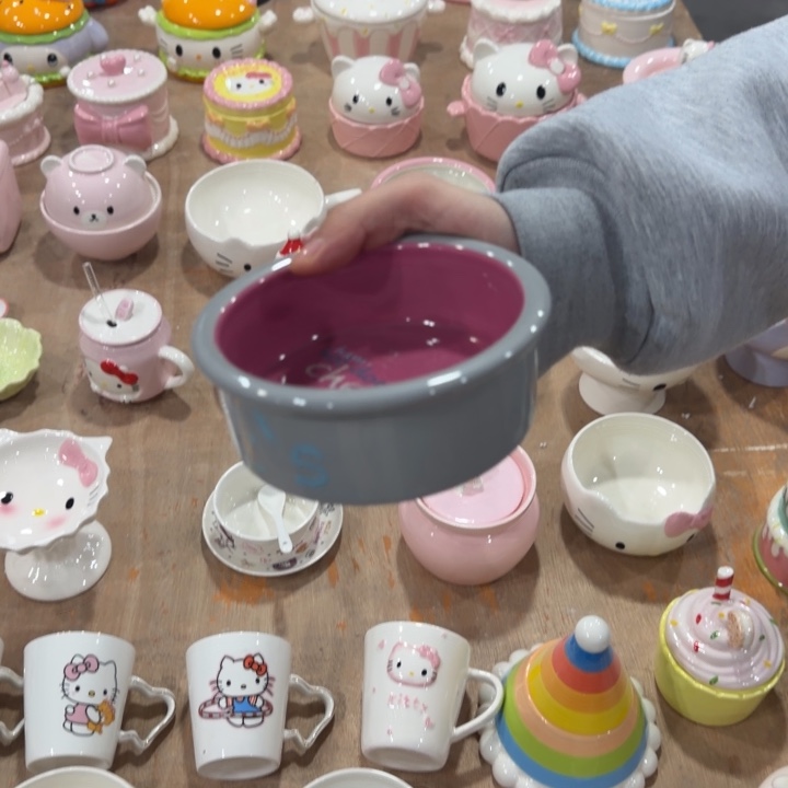 全新正版 釉下彩高温陶瓷