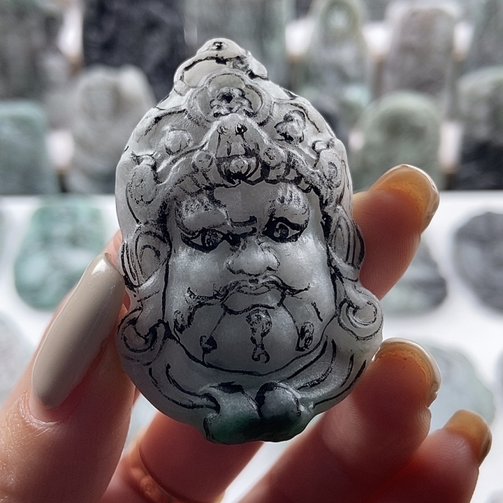 定制翡翠未镶嵌吊坠