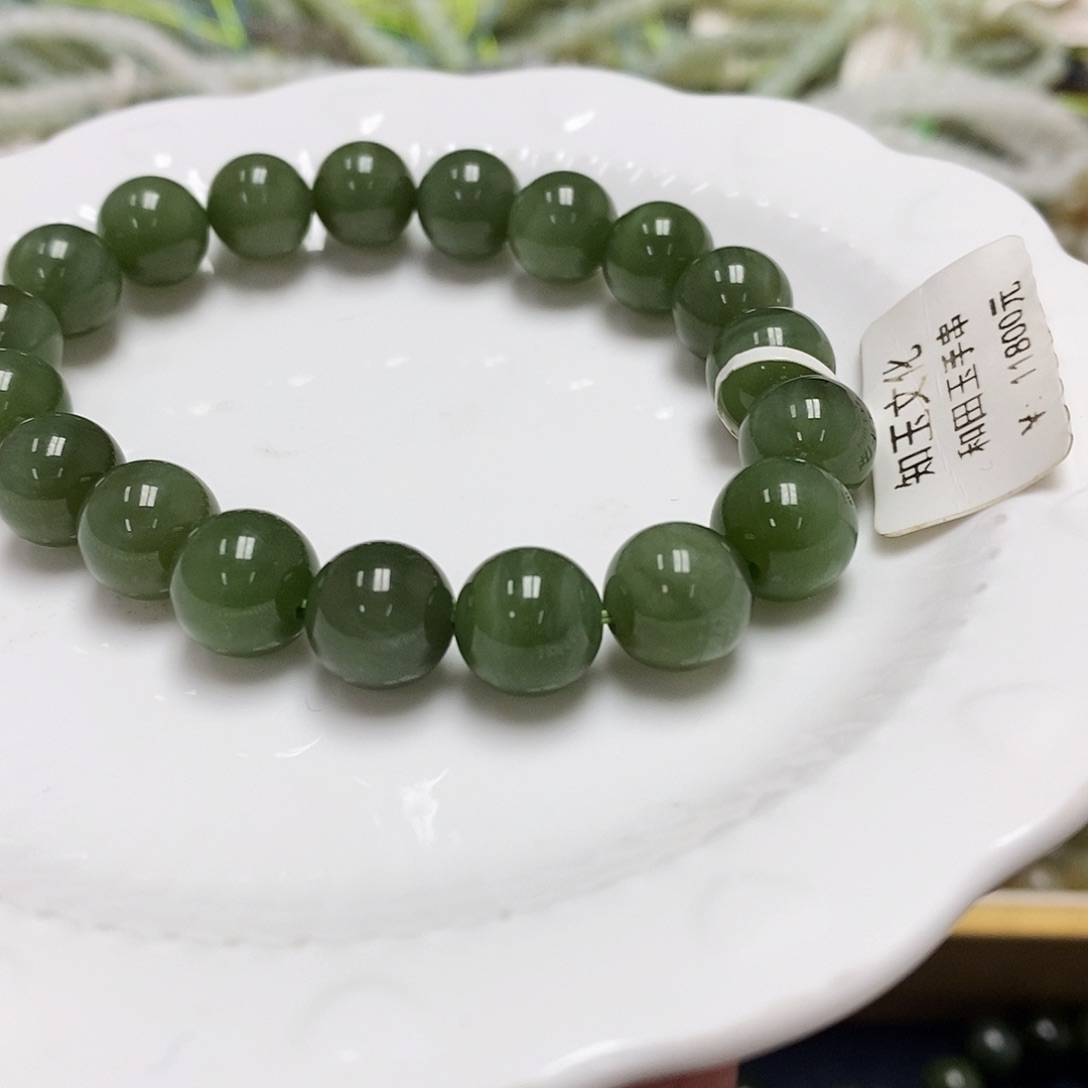 和田玉手链未镶嵌