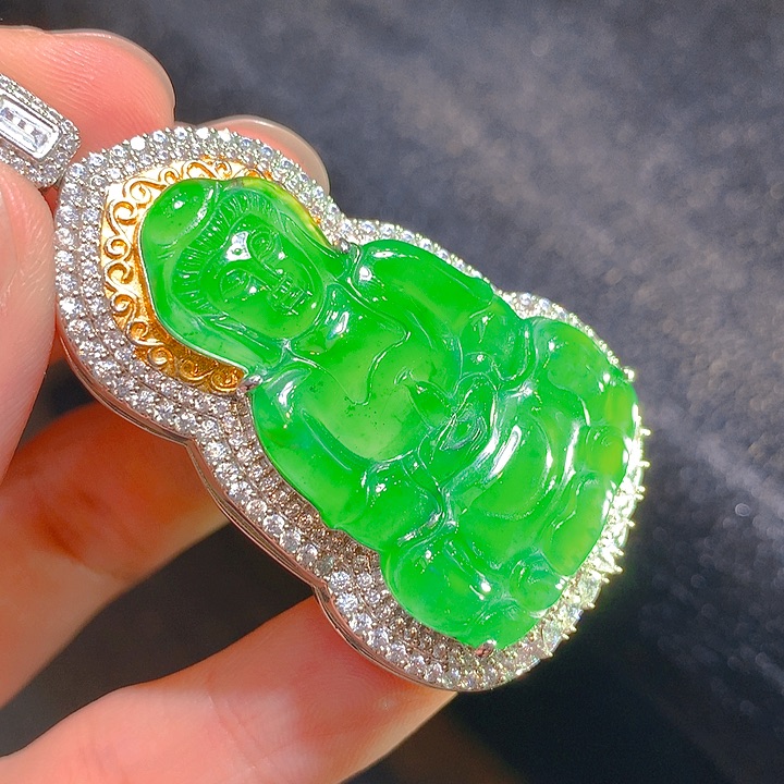 【闪购商品】翡翠颈饰未镶嵌翡翠