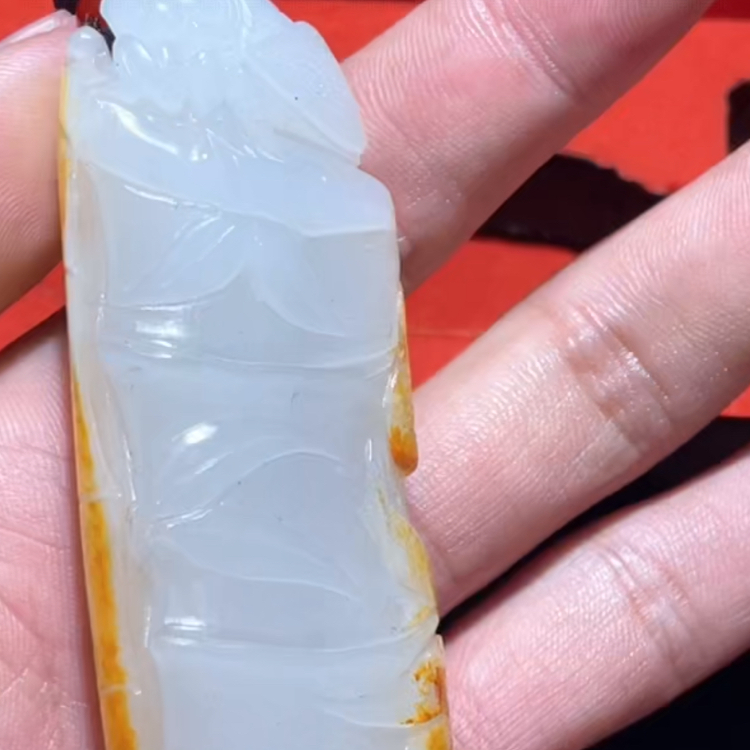 和田玉玉石挂件 d1122拍一发一