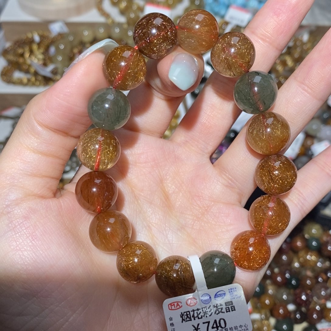 水晶手串未镶嵌手串