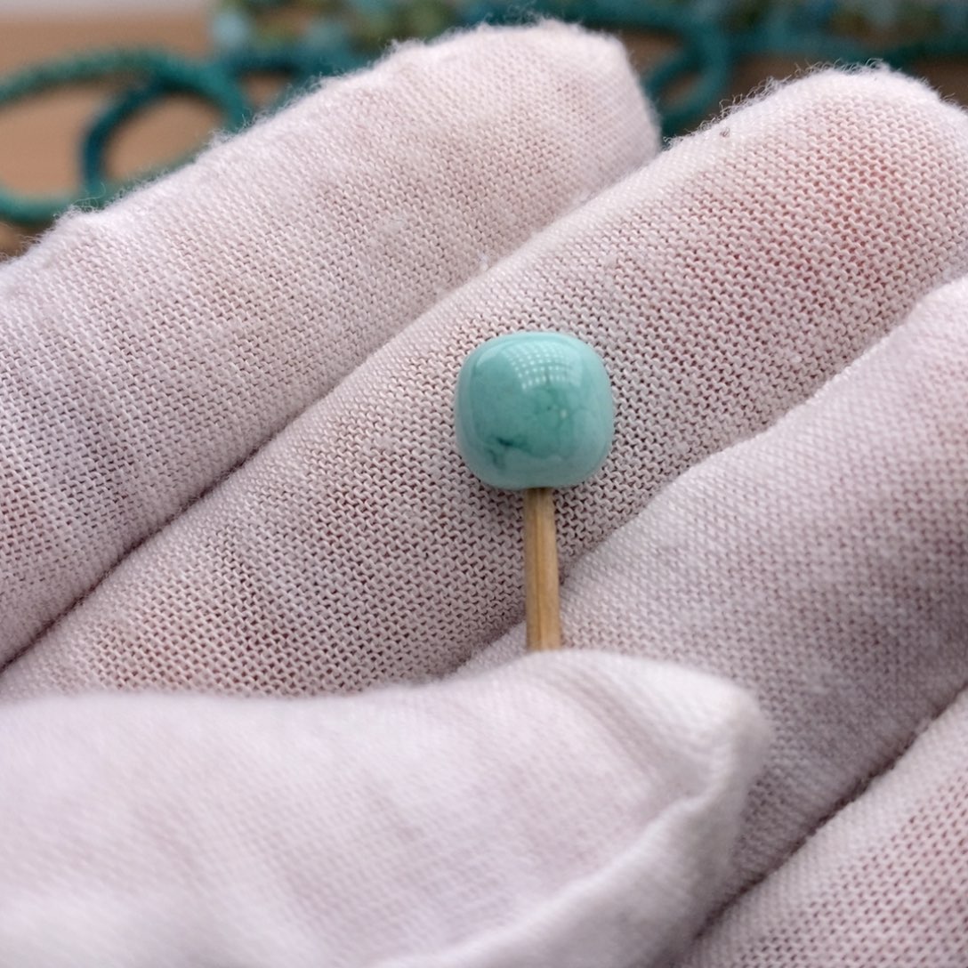 绿松石未镶嵌挂件