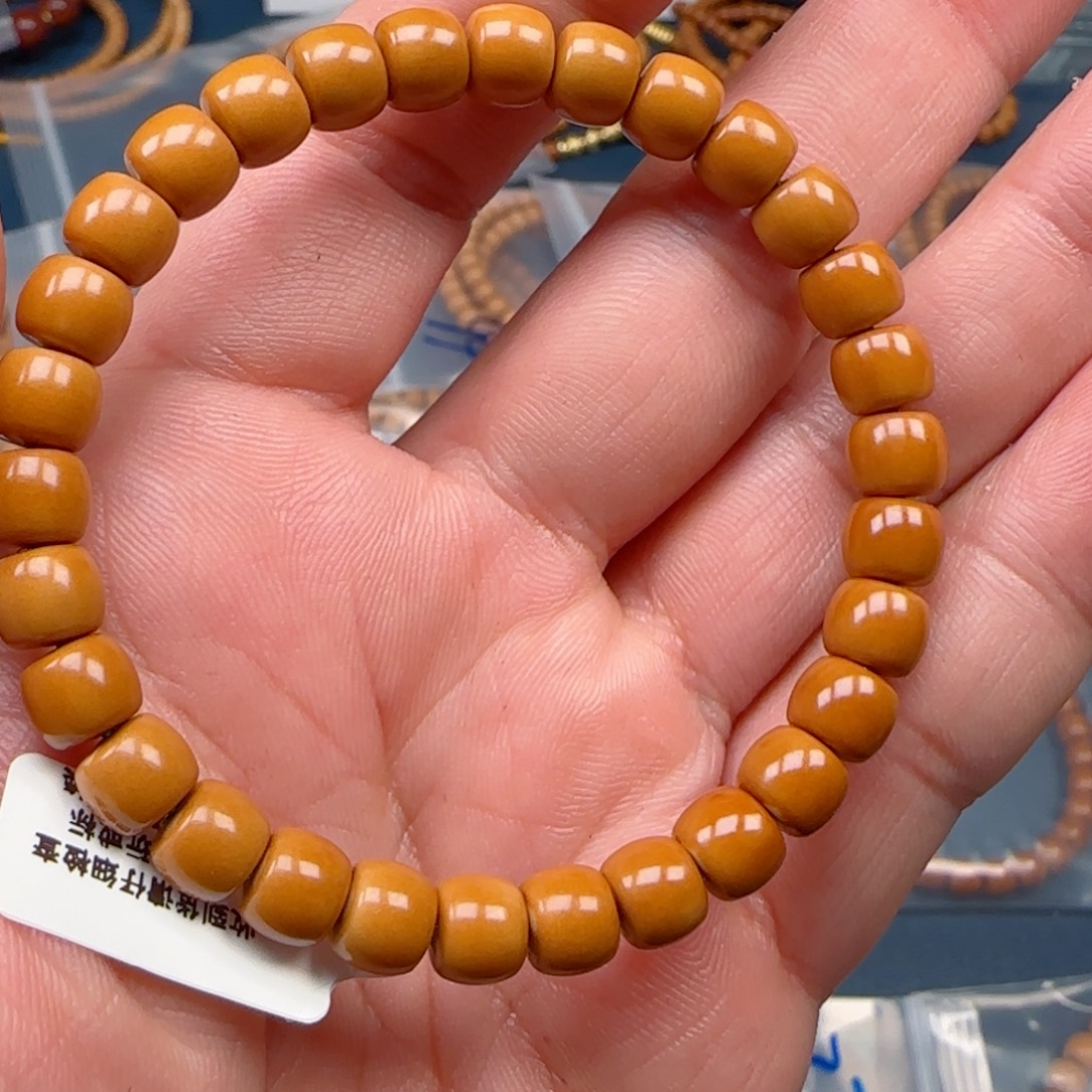 超***哥橄榄核手串老挝SSS级核尖极限弧尺寸7.5