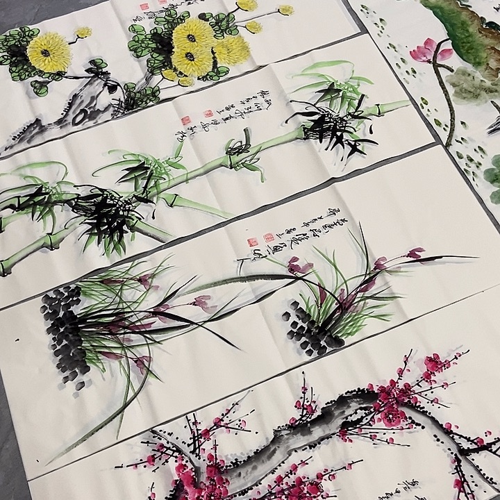 小周画廊的直播间