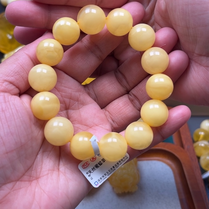 琥珀未镶嵌珠宝奇石M199号14+杨枝甘露